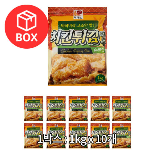 뚜레반 치킨튀김가루 1kg 1박스(10개)