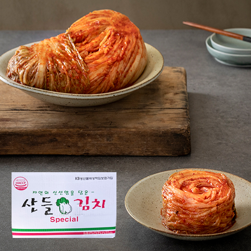 산들 국산 김치 스페셜 10kg