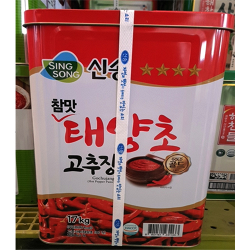 신송 참맛 태양초 고추장 골드 17kg